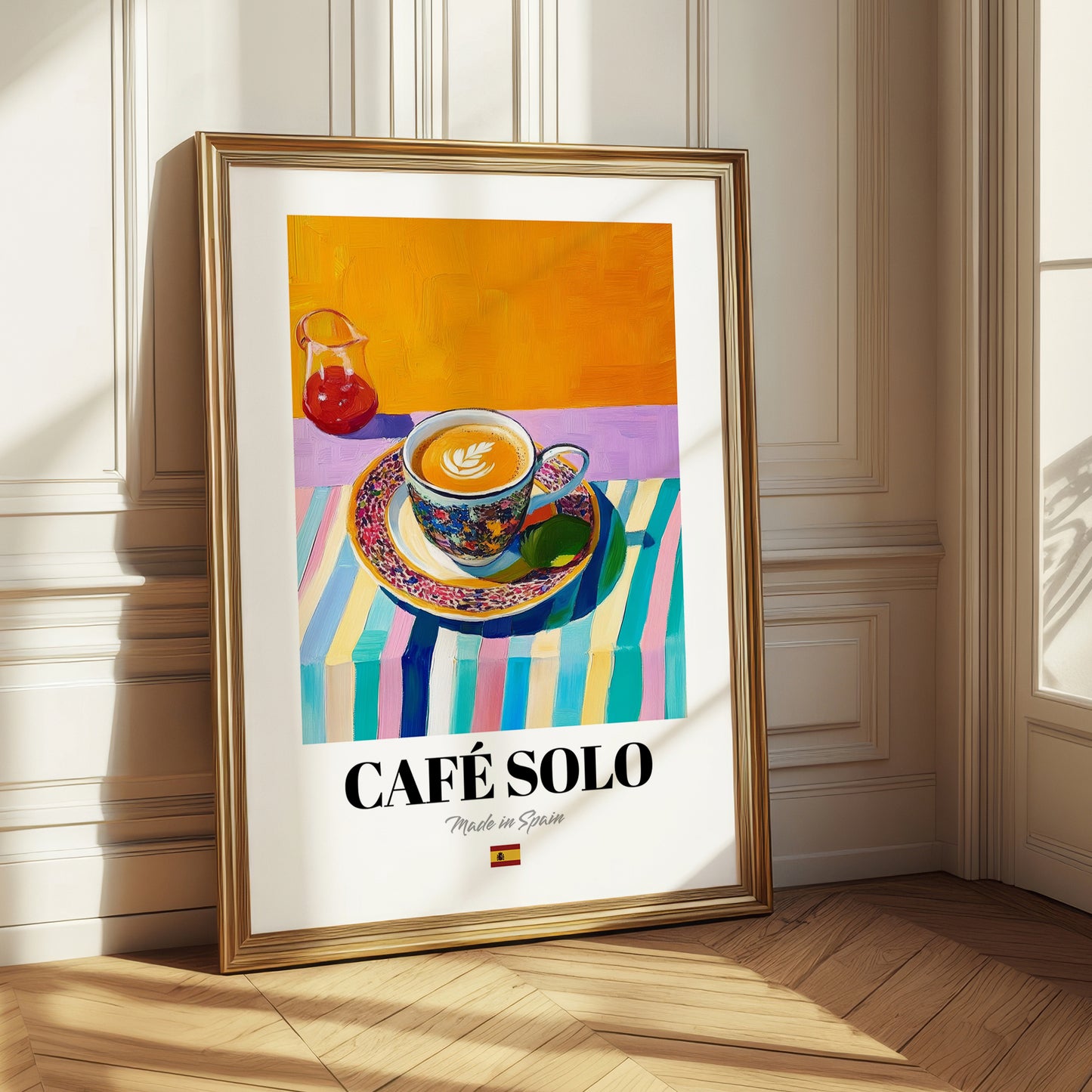 Café Solo – Spanish Coffee, Konditorei Still Life