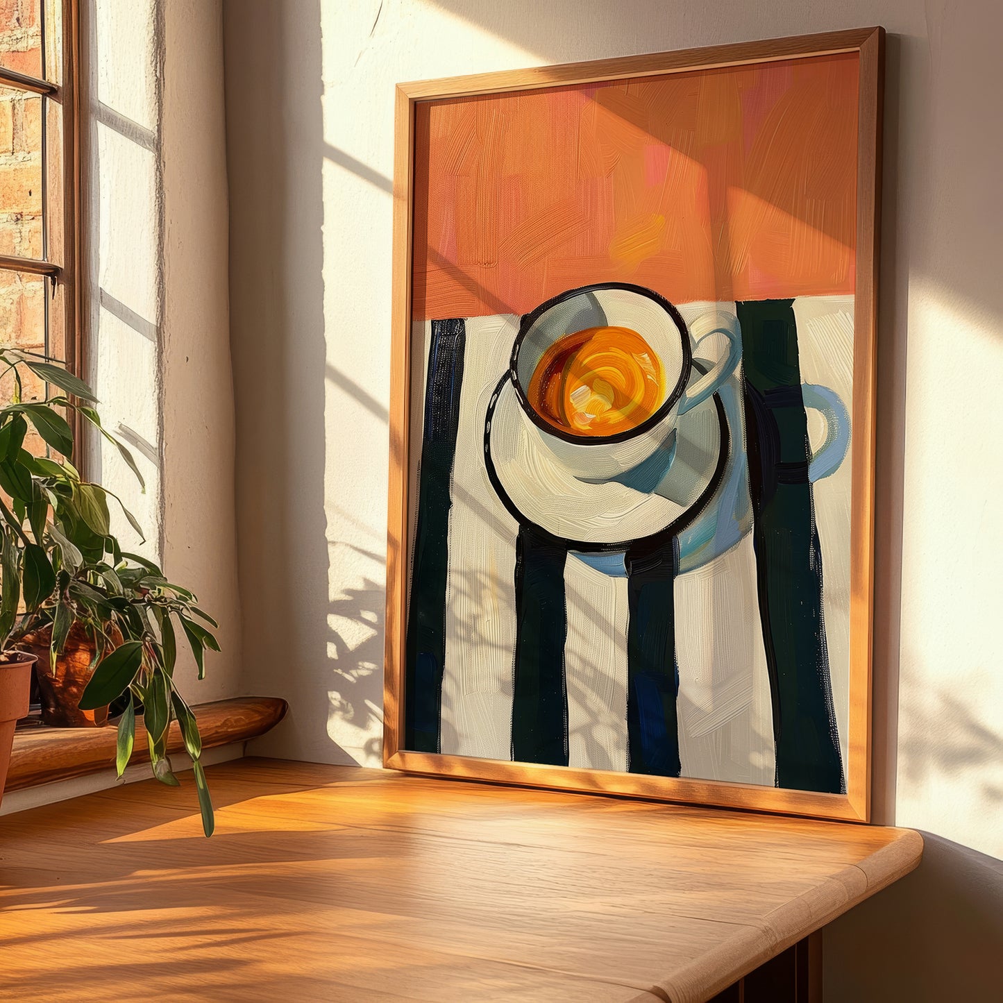 Café Solo – Spanish Coffee, Coffeehouse Wall Art, clean layout with no caption