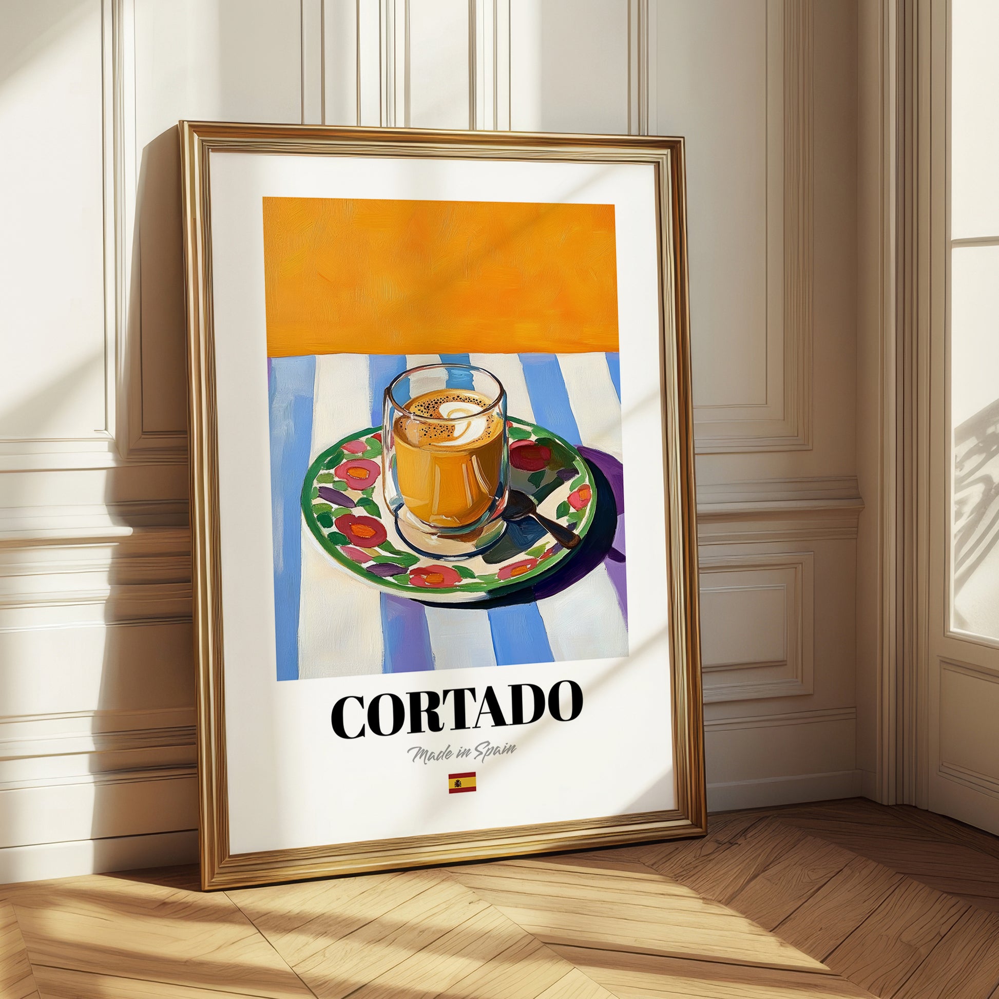 Cortado – Spanish Coffee, Espresso Bar Painting