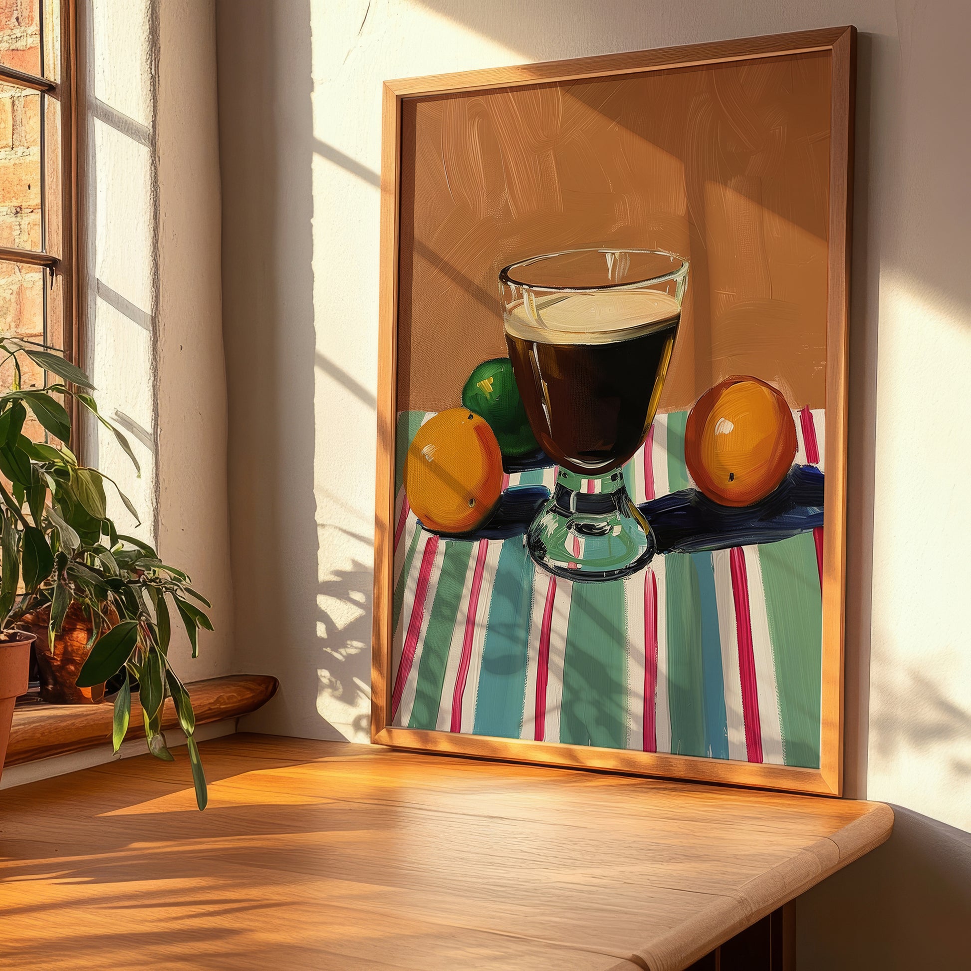 Carajillo – Spanish Coffee, Konditorei Print, clean layout with no caption