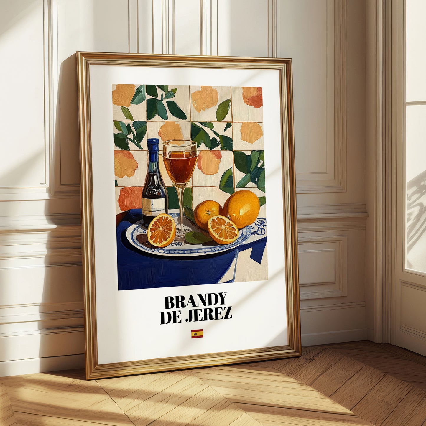Brandy de Jerez – Spanish Spirit Drink, Jazz Bar Poster