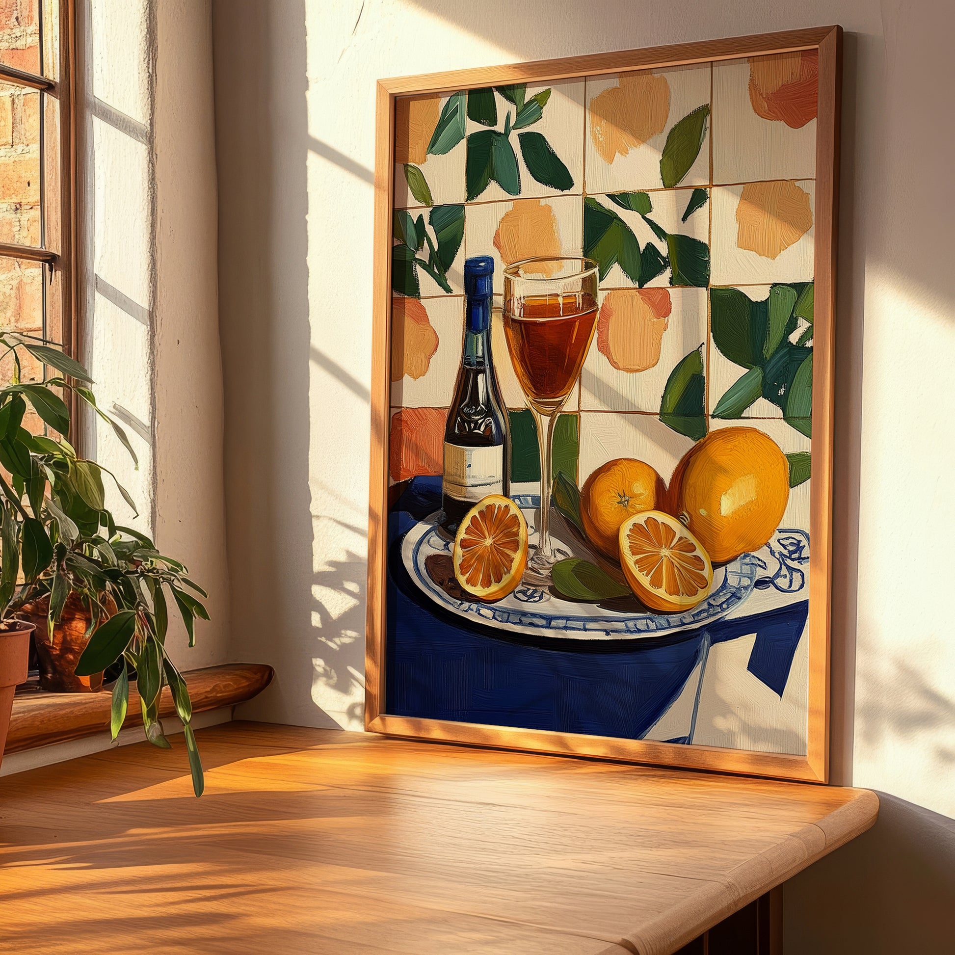 Brandy de Jerez – Spanish Spirit Drink, Jazz Bar Poster, clean layout with no caption