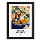 Brandy de Jerez – Spanish Spirit Drink, Jazz Bar Poster, in sleek black frame