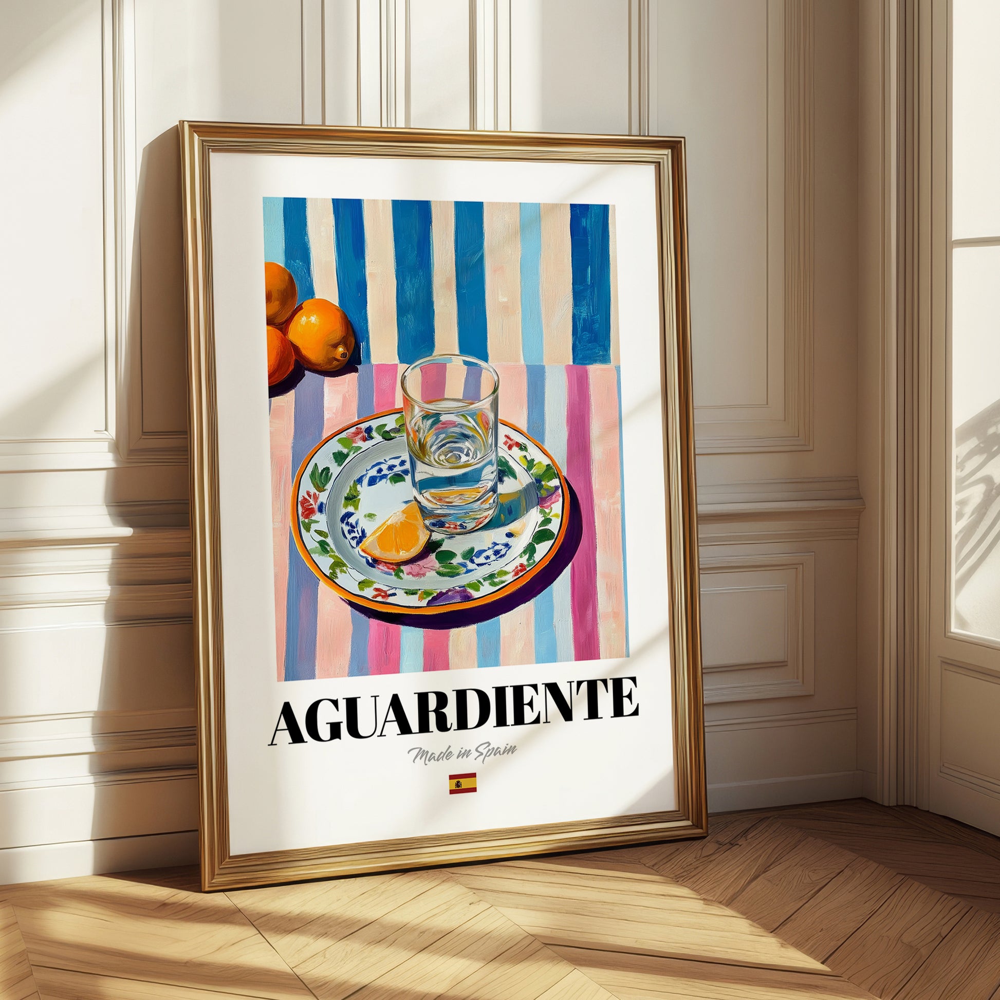 Aguardiente – Spanish Spirit Drink, Rooftop Terrace Poster