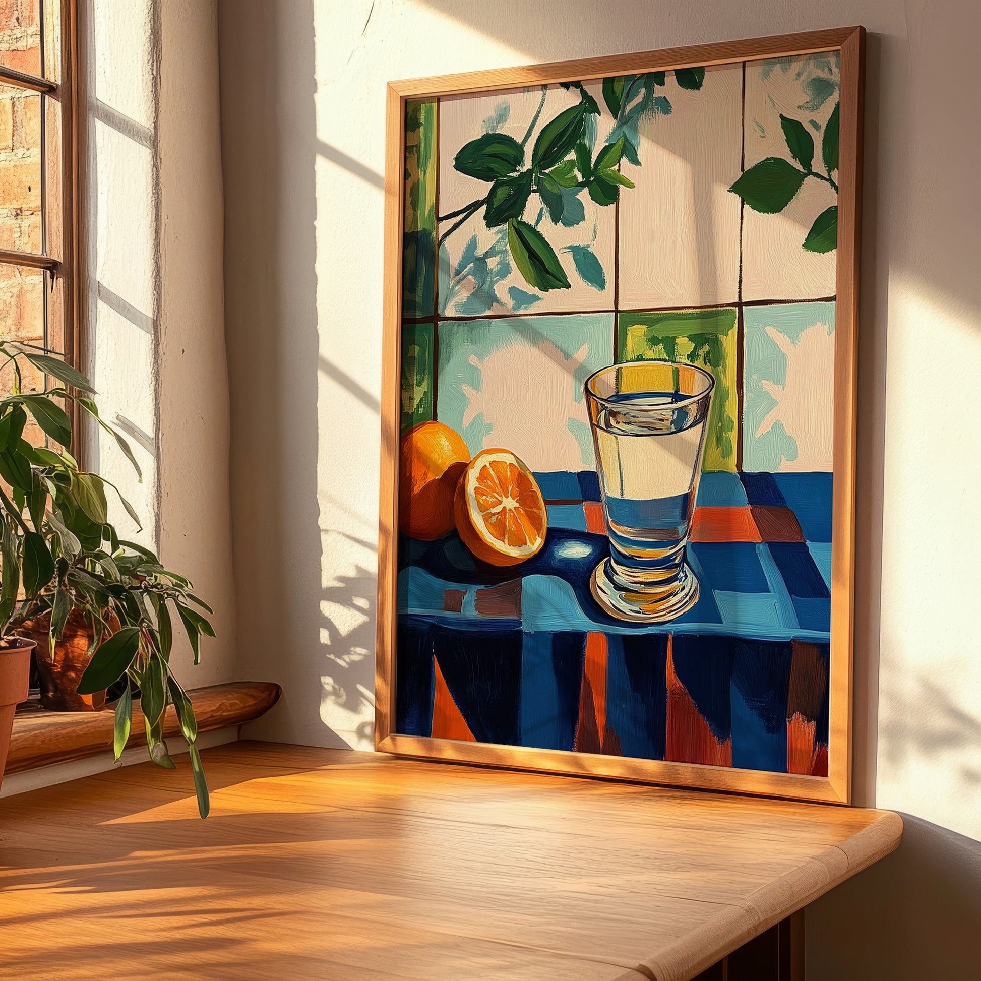 Aguardiente – Spanish Spirit Drink, Cocktail Lounge Art, clean layout with no caption