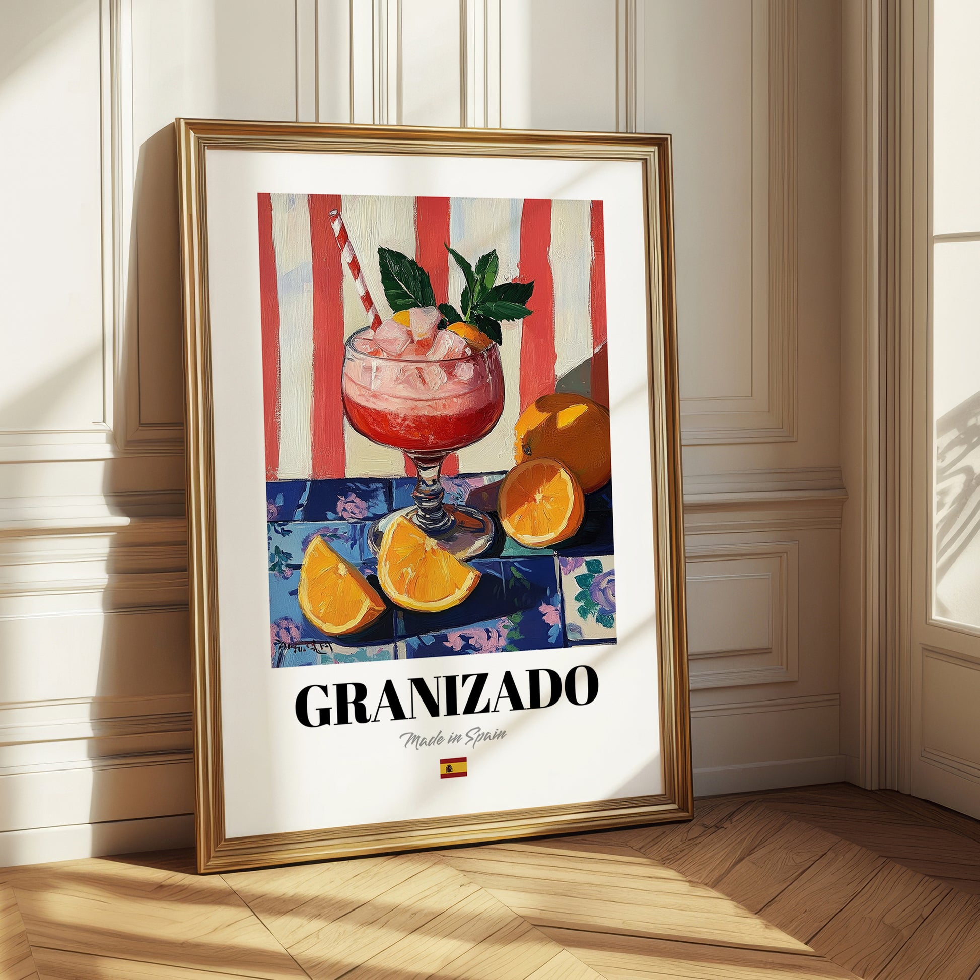 Granizado – Spanish Beverage Drink, Jazz Bar Wall Art