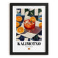 Kalimotxo – Spanish Cocktail Drink, Sky Bar Painting, in sleek black frame