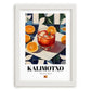 Kalimotxo – Spanish Cocktail Drink, Sky Bar Painting, placed in minimal white frame
