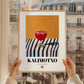 Kalimotxo – Spanish Cocktail Drink, Cocktail Lounge Painting, styled in a charming Paris street view