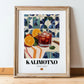Kalimotxo – Spanish Cocktail Drink, Jazz Bar Wall Art, in wooden frame leaning on the floor