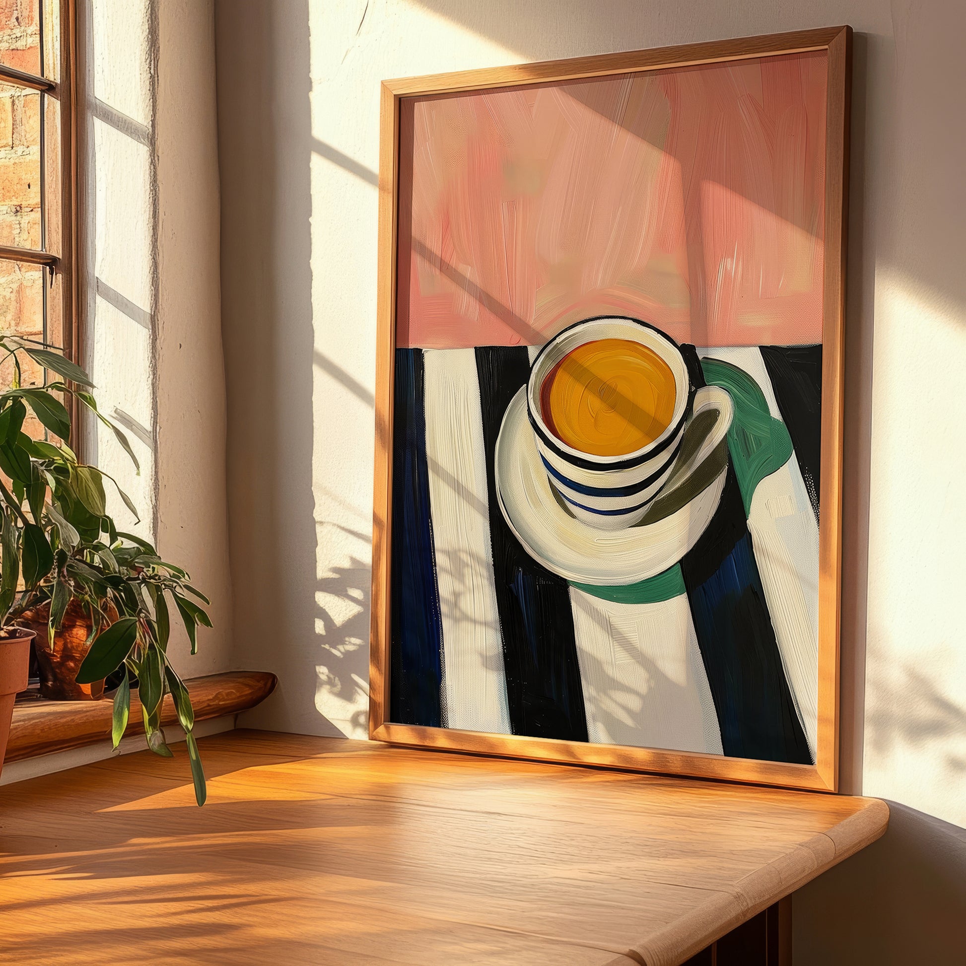 Café Noir – French Coffee, Konditorei Poster, clean layout with no caption