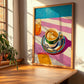 Café Allongé – French Coffee, Coffeehouse Poster, clean layout with no caption