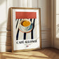 Café Allongé – French Coffee, Book Café Wall Decor