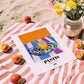 Pastis – French Spirit Drink, Hotel Lobby Art, unframed on coastal sand