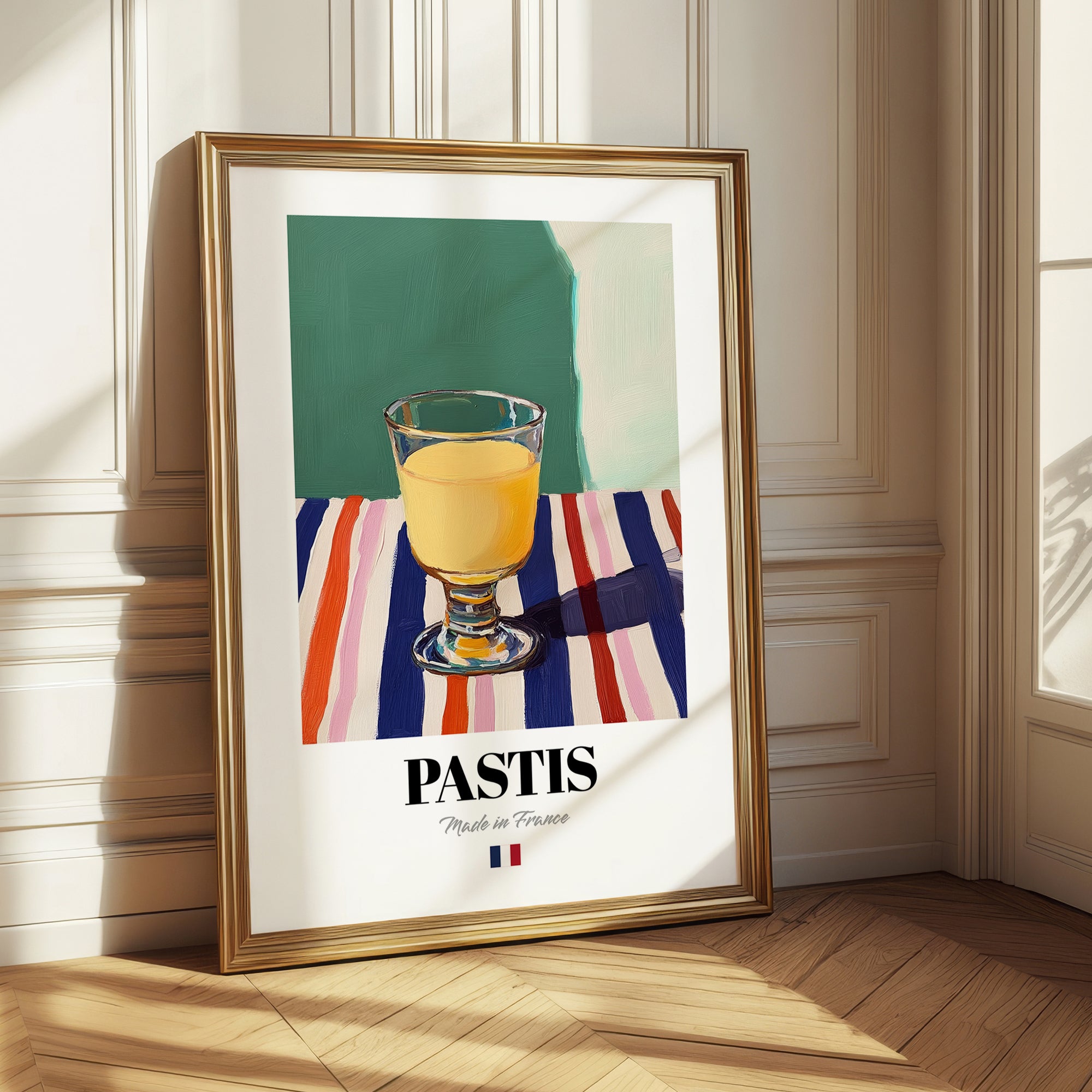 Pastis – French Spirit Drink, Rooftop Terrace Still Life