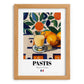 Pastis – French Spirit Drink, Rooftop Terrace Wall Art, set in oak frame