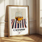 Calvados – French Spirit Drink, Beach Bar Illustration