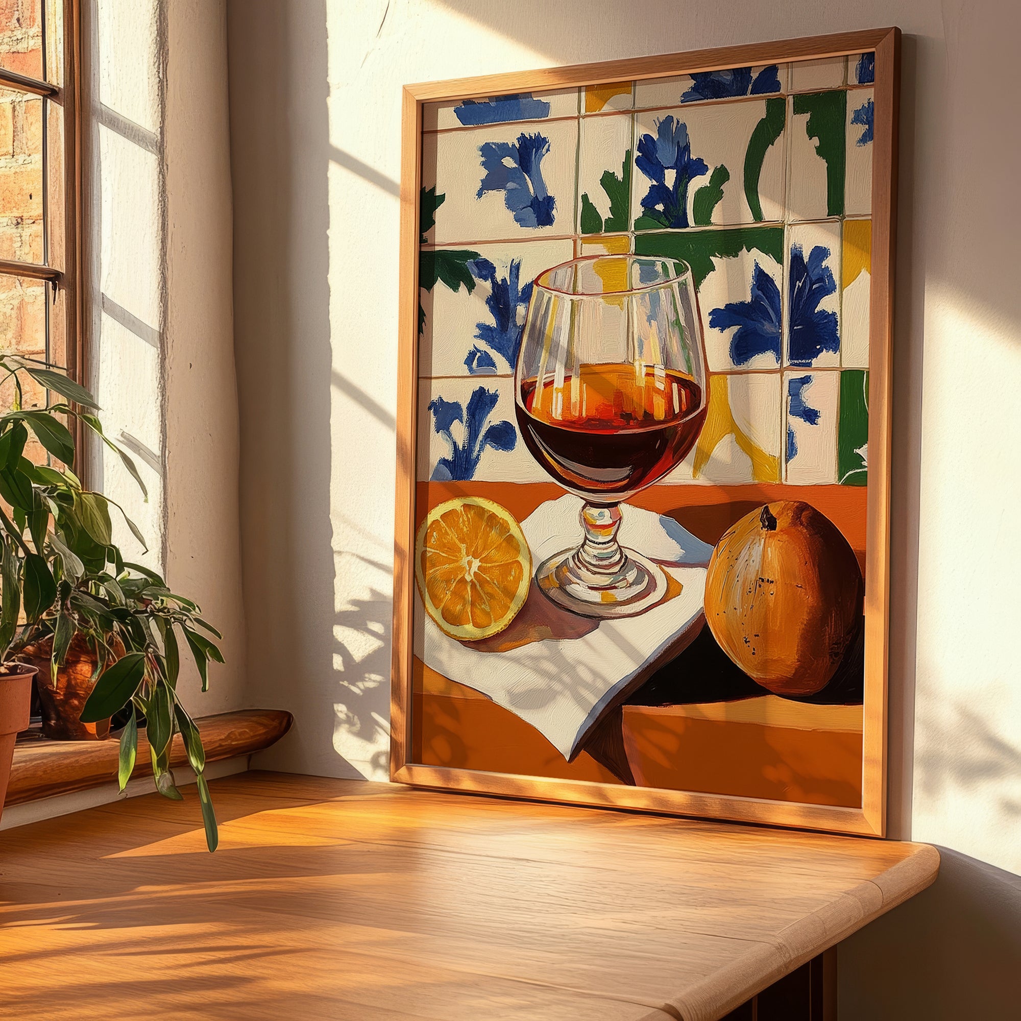 Calvados – French Spirit Drink, Hotel Lobby Still Life, clean layout with no caption