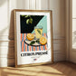 Citron Pressé – French Beverage Drink, Jazz Bar Illustration