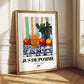 Jus de Pomme – French Beverage Drink, Jazz Bar Poster