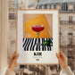 Kir – French Cocktail Drink, Beach Bar Still Life, styled in a charming Paris street view