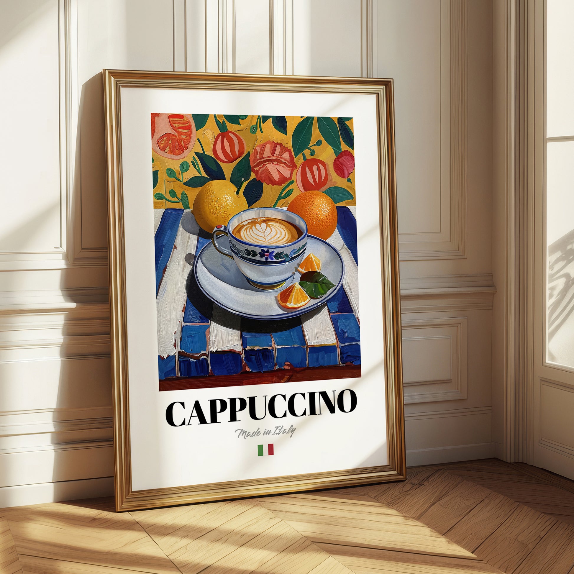 Cappuccino – Italian Coffee, Café Print