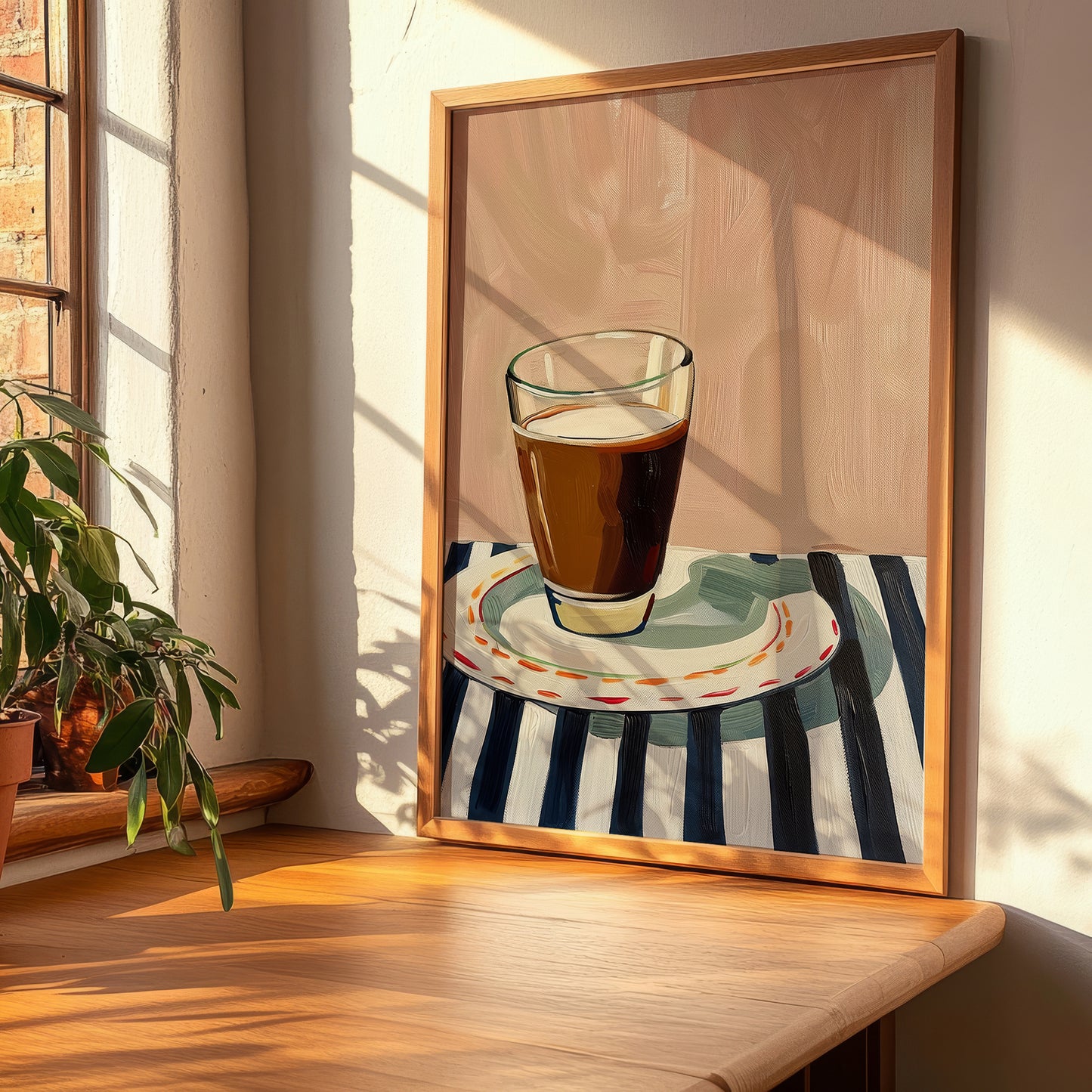 Macchiato – Italian Coffee, Coffeehouse Poster, clean layout with no caption