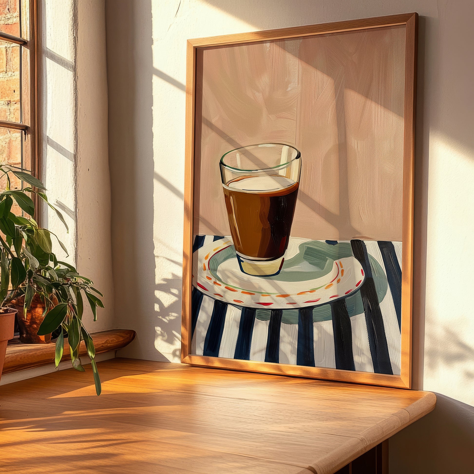 Macchiato – Italian Coffee, Coffeehouse Poster, clean layout with no caption