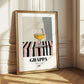 Grappa – Italian Spirit Drink, Rooftop Terrace Illustration