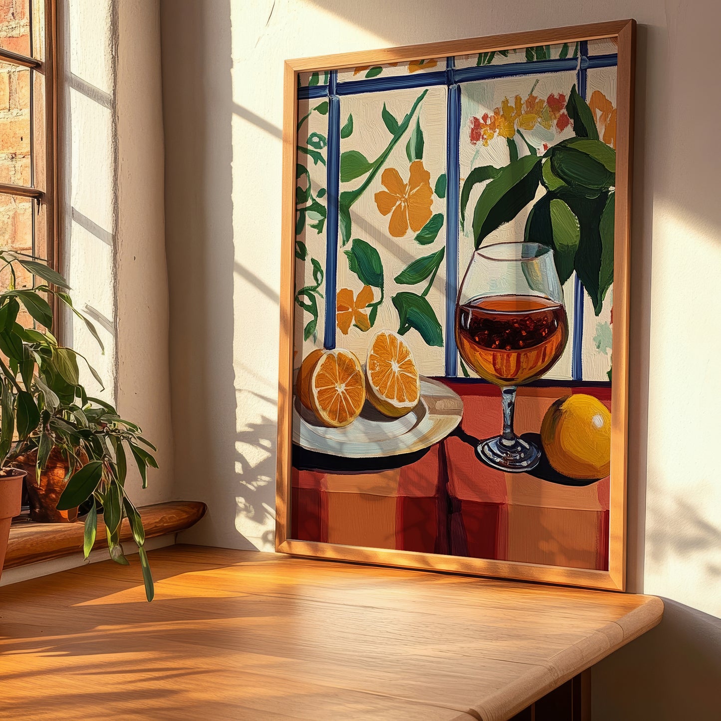 Fernet – Italian Liqueur Drink, Hotel Lobby Print, clean layout with no caption