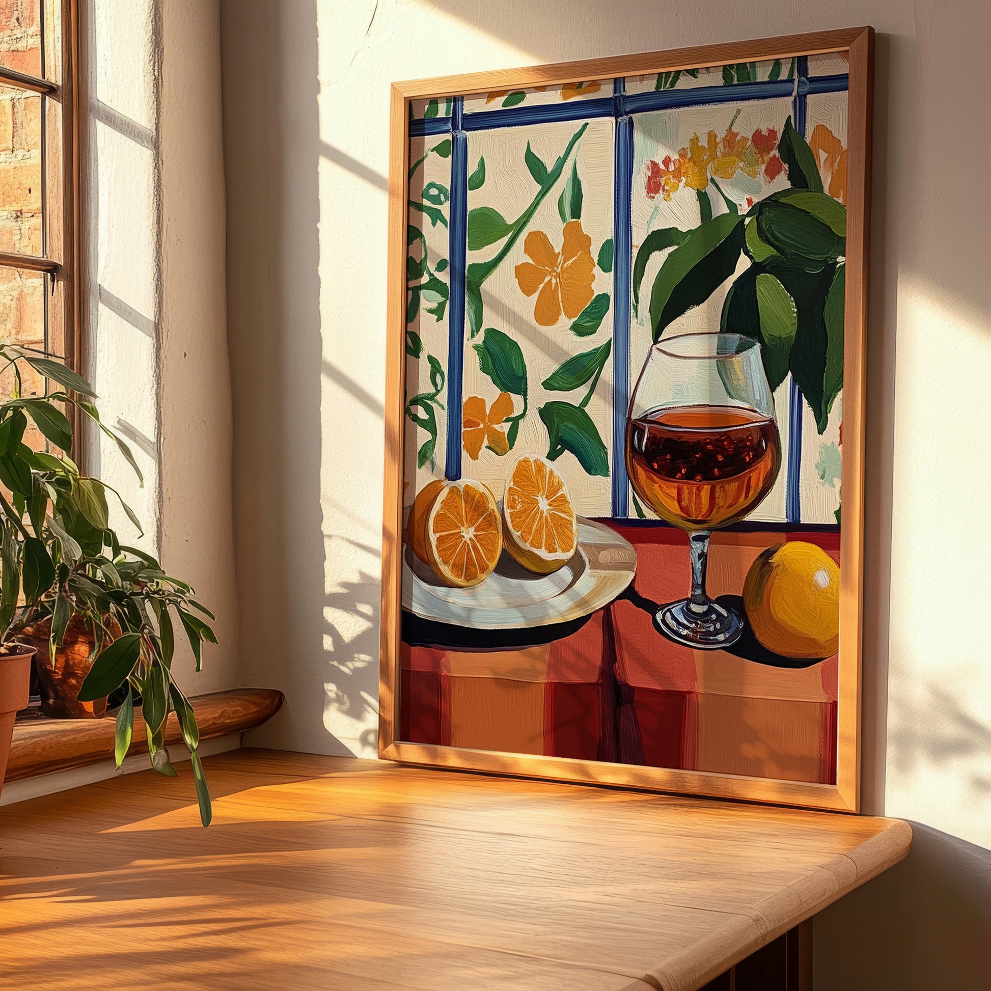 Fernet – Italian Liqueur Drink, Hotel Lobby Print, clean layout with no caption