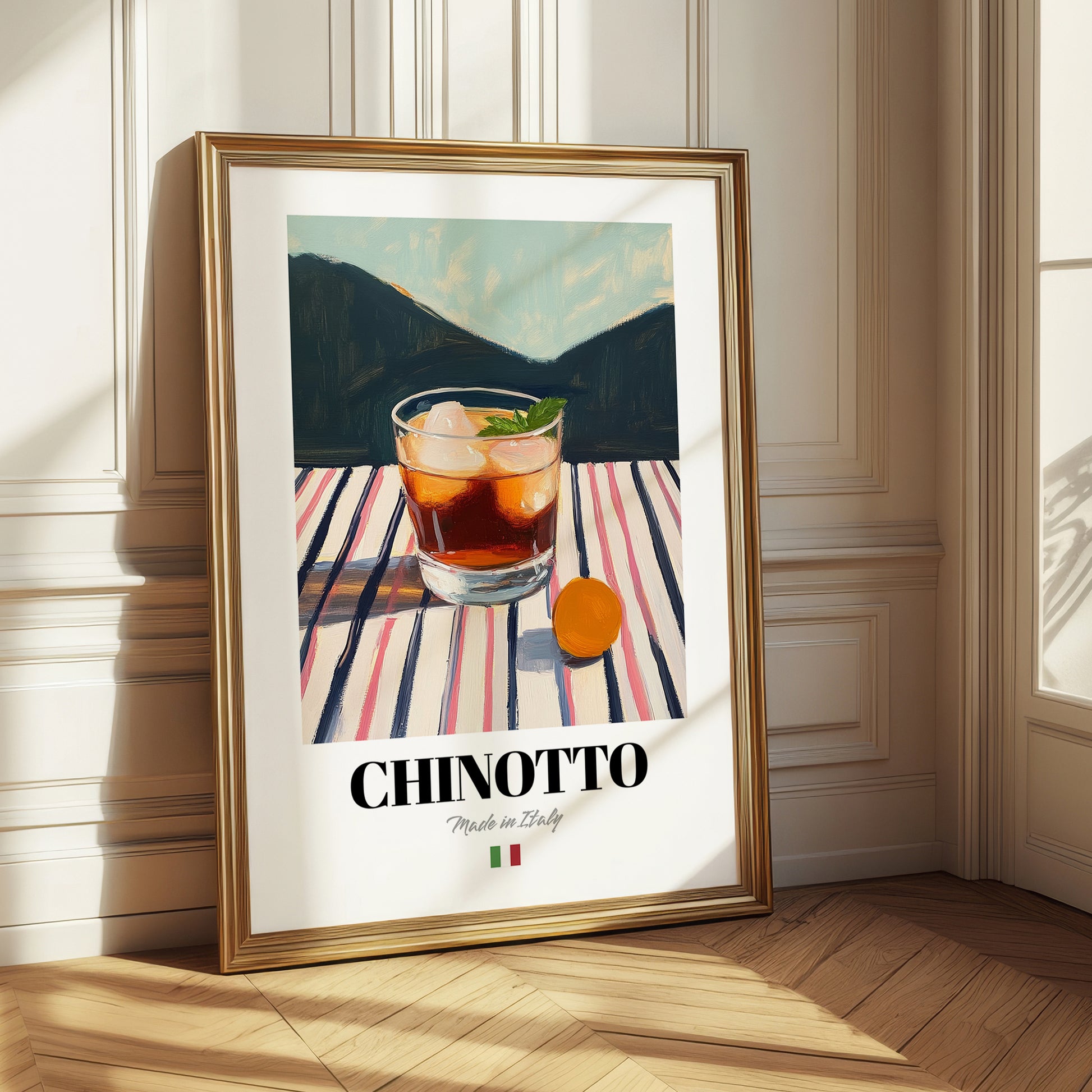 Chinotto – Italian Beverage Drink, Cocktail Lounge Poster