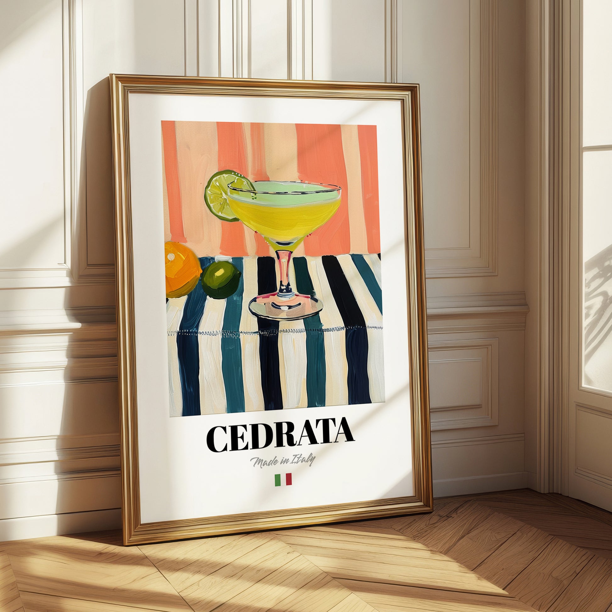 Cedrata – Italian Beverage Drink, Sky Bar Wall Art