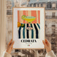 Cedrata – Italian Beverage Drink, Sky Bar Wall Art, styled in a charming Paris street view