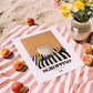 Sgroppino – Italian Cocktail Drink, Beach Bar Art, unframed on coastal sand