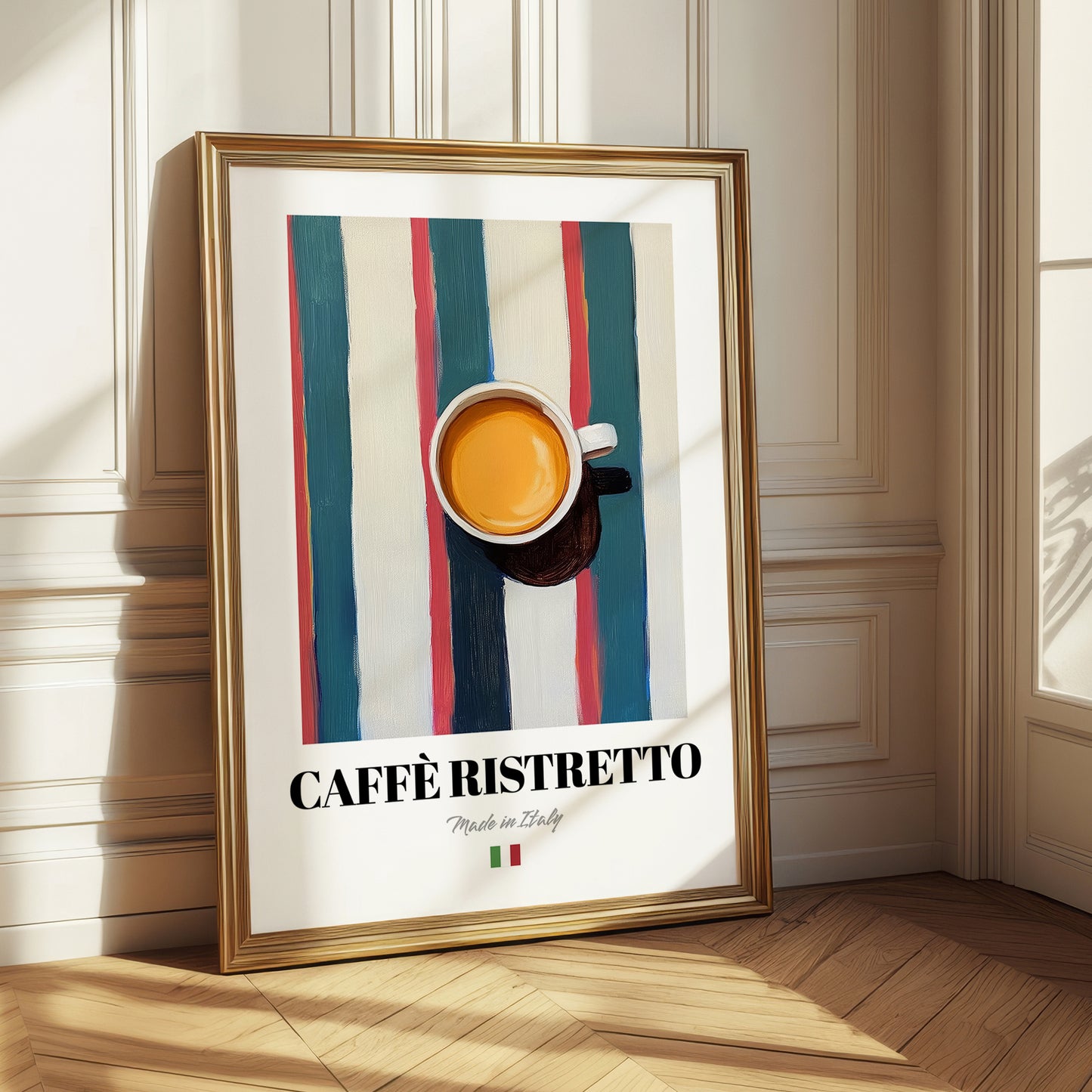 Caffè Ristretto – Italian Coffee, Street Café Poster
