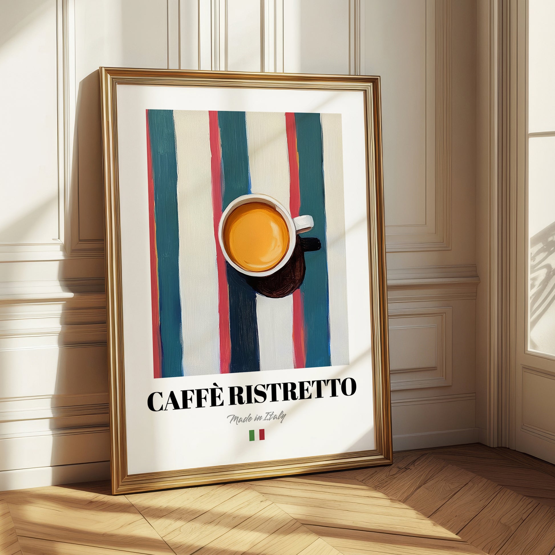 Caffè Ristretto – Italian Coffee, Street Café Poster