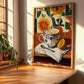 Marocchino – Italian Coffee, Book Café Wall Art, clean layout with no caption