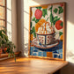 Affogato – Italian Coffee, Coffeehouse Wall Art, clean layout with no caption