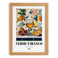 Vermut Bianco – Italian Coffee, Coffeehouse Wall Art, set in oak frame