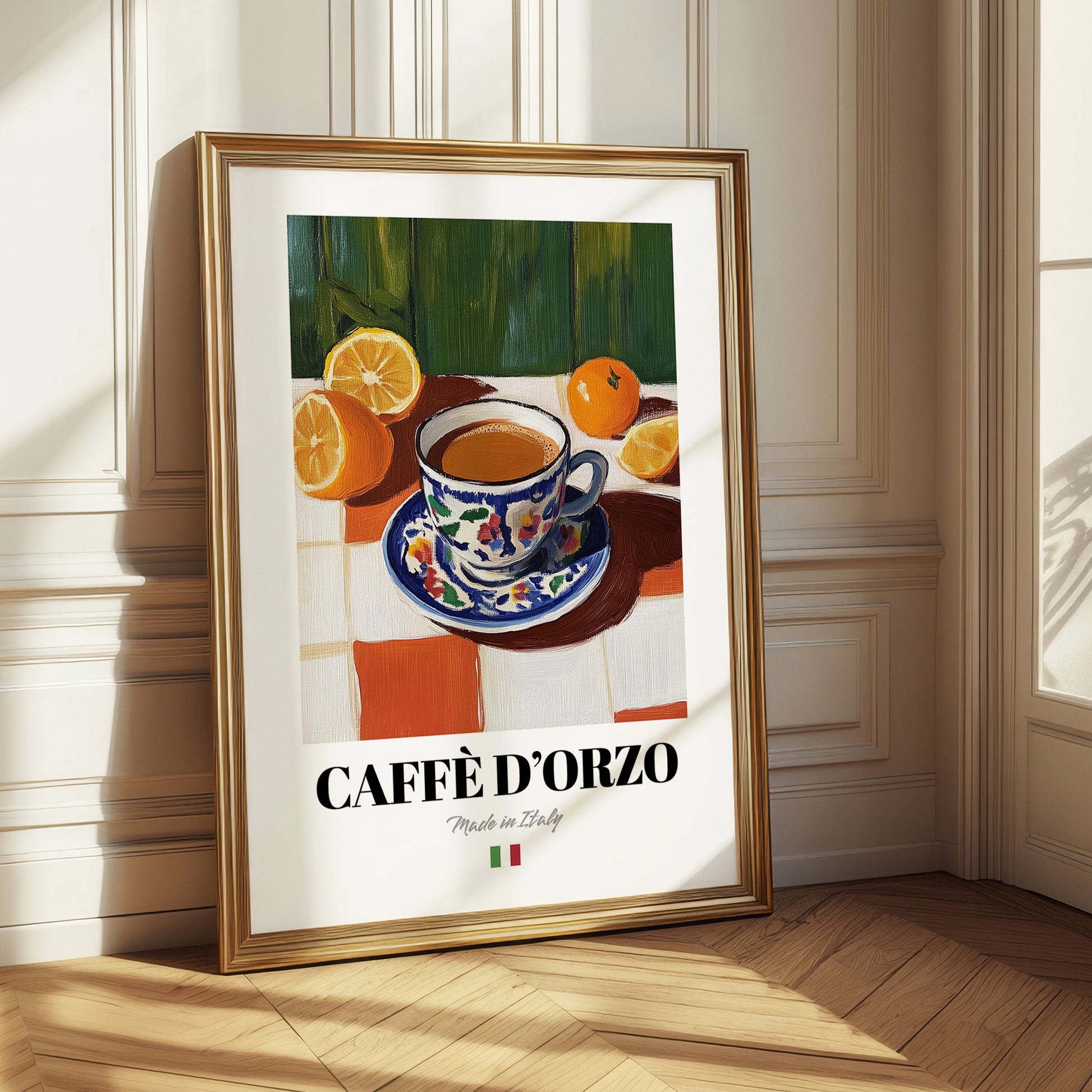 Caffè d'Orzo – Italian Cocktail Drink, Sky Bar Print