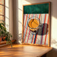 Caffè d'Orzo – Italian Coffee, Street Café Print, clean layout with no caption