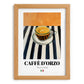 Caffè d'Orzo – Italian Coffee, Café Art, set in oak frame