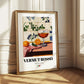 Vermut Rosso – Italian Cocktail Drink, Sky Bar Print