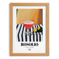 Rosolio – Italian Liqueur Drink, Sky Bar Poster, set in oak frame