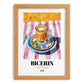 Bicerin – Italian Coffee, Café Poster, set in oak frame