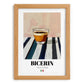 Bicerin – Italian Coffee, Book Café Poster, set in oak frame