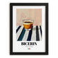 Bicerin – Italian Coffee, Book Café Poster, in sleek black frame