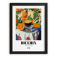 Bicerin – Italian Coffee, Espresso Bar Poster, in sleek black frame