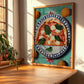 Pizza Margherita – Italian Pizza, Ristorante Poster, clean layout with no caption